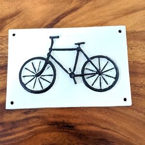 Small Iron Bicycle Sign